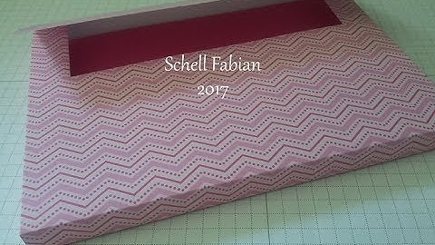Requested Tutorial - 5x7 Envelope with Half Inch Dimension