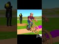 Scary Teacher 3D vs Squid Game Cycling Challenge Troll Granny Loser #shorts