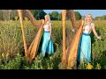 DEBUSSY - The Girl with the Flaxen Hair (Harp Twins) Camille and Kennerly