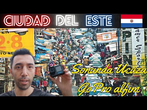 Alışveriş Cenneti Ciudad del Este - Paraguay'da Gopro aldım. 🇵🇾