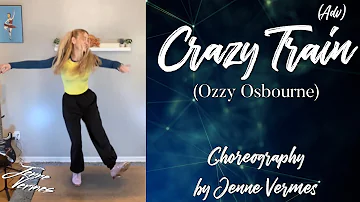 CRAZY TRAIN (Ozzy Osbourne) - TAP DANCE COVER (Advanced Version) - Choreography by Jenne Vermes