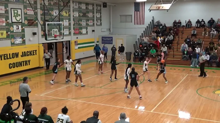 Hunter Huss Girls vs Bessemer City the Second Round