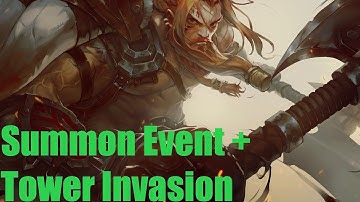 HEIR OF LIGHT - ACCOUNT REVIEWS, SUPRISE SUMMON EVENT, TOWER INVASION