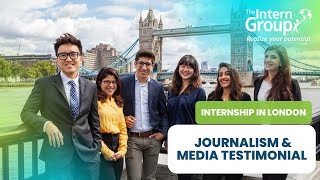 International Internship in London  - Journalism & Media Internship - Miriam's Testimonial