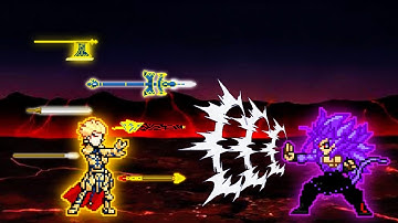 King Gilgamesh V3 OP VS Ghost SSJ5 in Jump Force Mugen😱