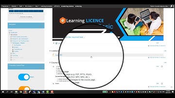 Moodle LMS - HTML5 Upload