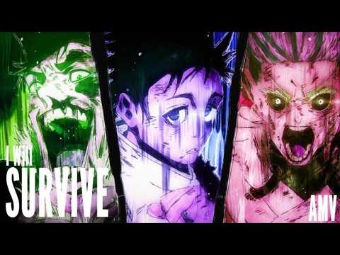 Yuta Okkotsu vs Ryu & Uro & Kurourushi X I will Survive (Jujutsu Kaisen 4K AMV)