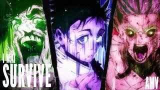 Yuta Okkotsu vs Ryu & Uro & Kurourushi X I will Survive (Jujutsu Kaisen 4K AMV)