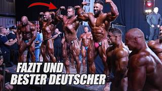 Unser Fazit zur Wertung in Wien und der beste Deutsche im Open Bodybuilding