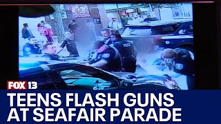 Teens Arrested For Flashing Modified Guns At Chinatown Seafair Parade Fox 13 Seattle