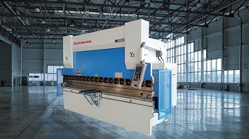 The CNC Press Brake 160T3200 with Delem DA52s Control system, the coins will not fall when running