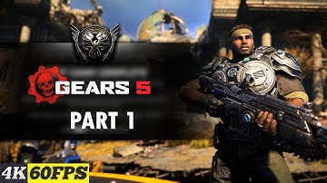 Gears 5 part 1 - Bootcamp - Gears of War 5 Walkthrough [4K 60FPS] No commentary