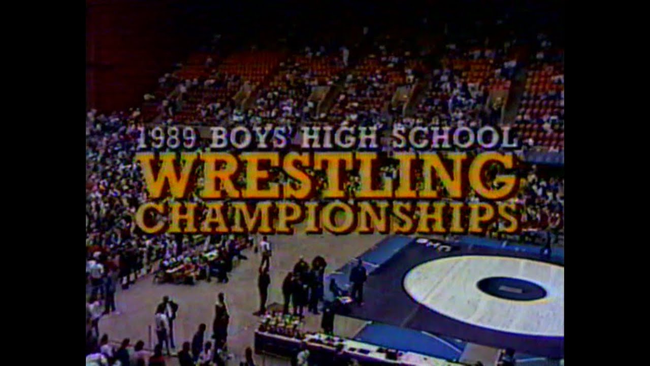 1989 Iowa HS Wrestling Championships YouTube