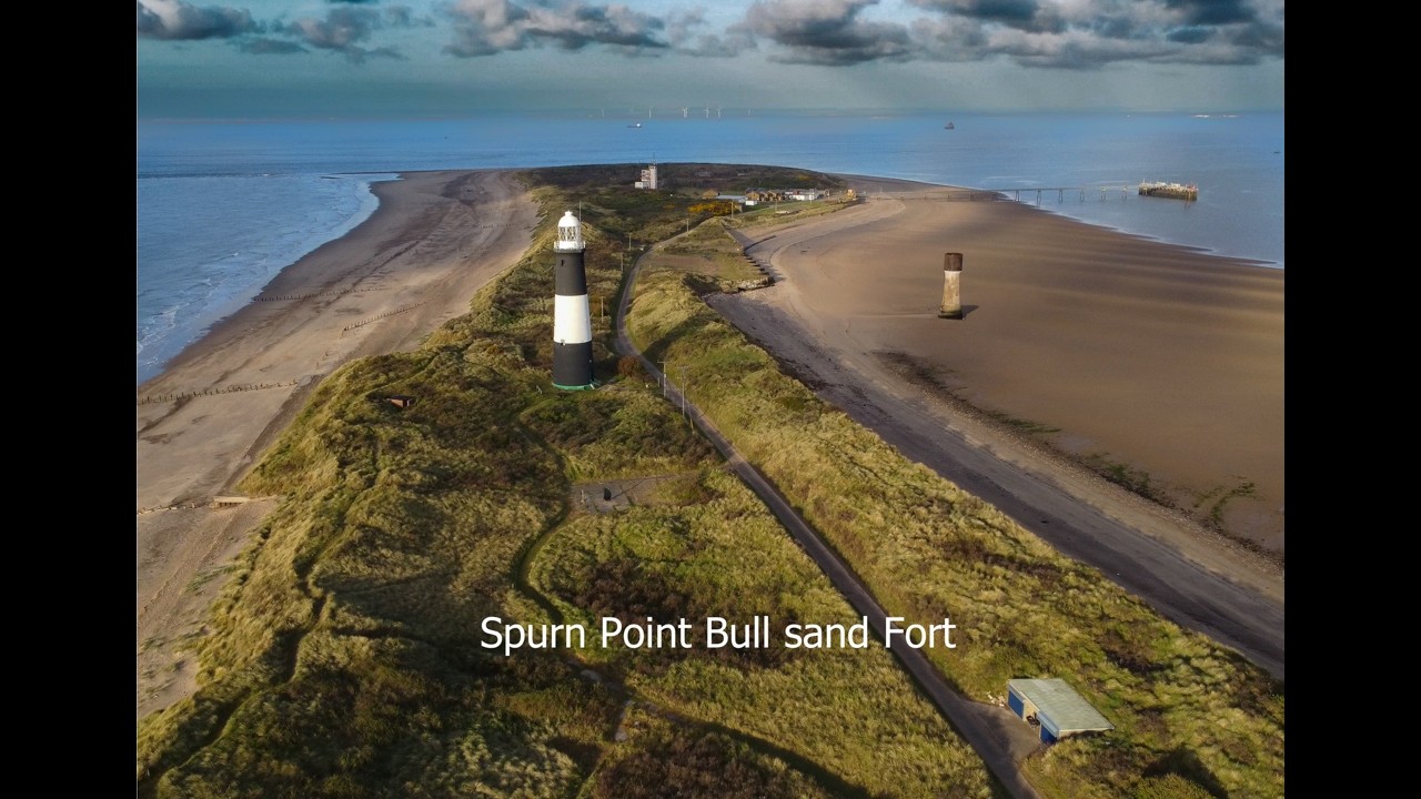 Spurn Point Drone Video