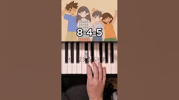 Final Duet Omori Piano Tutorial #shorts