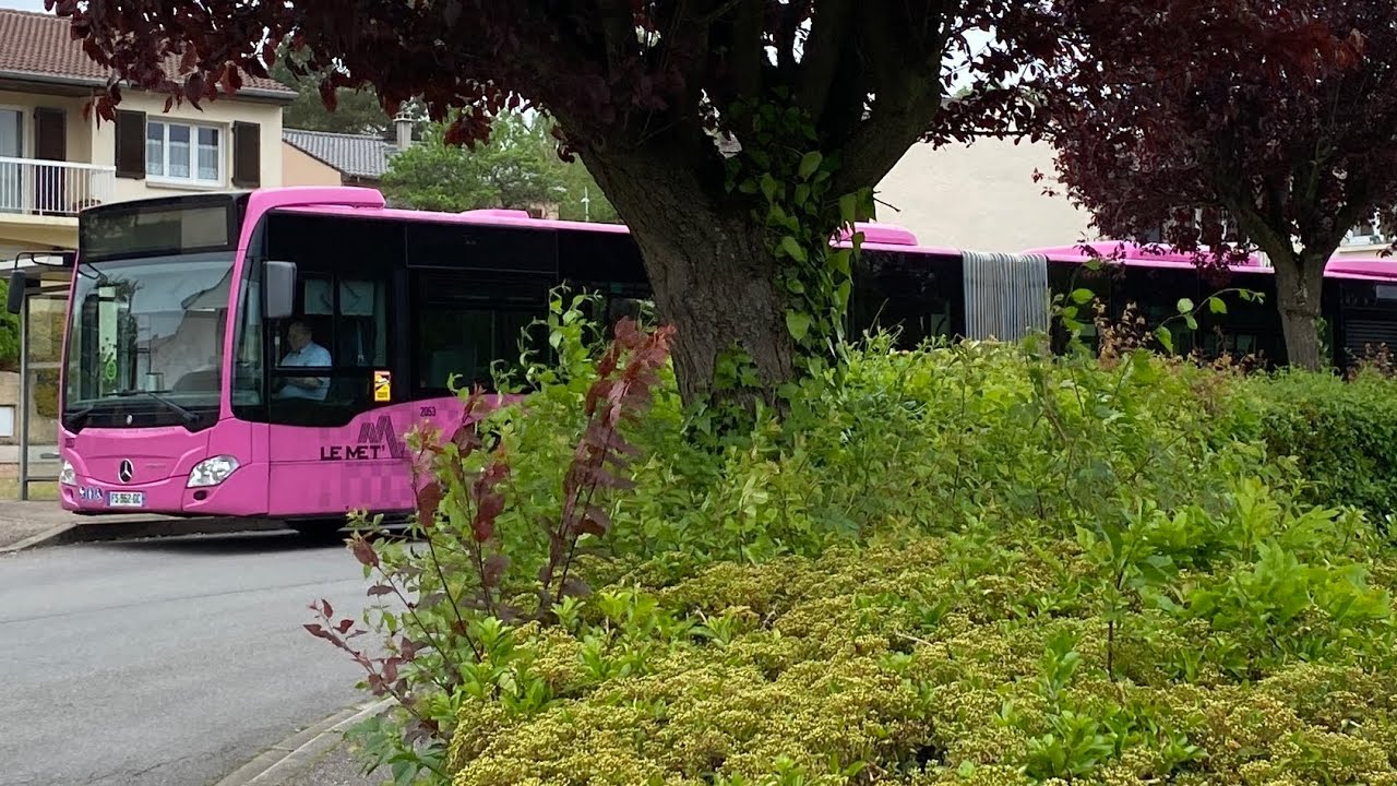 MERCEDES Citaro GC2 Diesel - LIANE L4b - Réseau LE MET’ [METZ] - De GRANGE AUX BOIS à PLAPPEVILLE