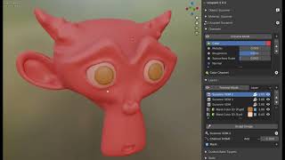 Sculpt Layers On Ucupaint 2.0 And Blender 4.2 Demo