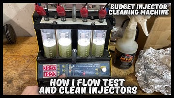 HOW I FLOW TEST & CLEAN INJECTORS