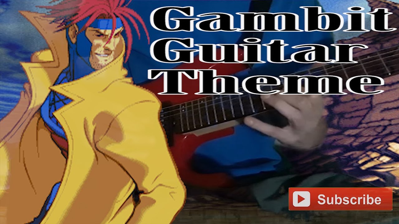 Gambit theme guitar cover - YouTube
