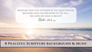 Peaceful Beach Bible Verses with Soothing Music | Summer Scripture Meditation screenshot 5