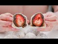 Strawberry Chocolate Daifuku Mochi🍓🍫