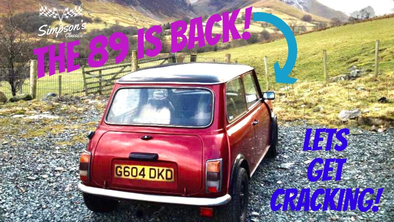 THE 89 CLASSIC MINI RESTORATION IS BACK!!! - YouTube