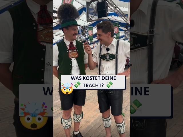 Hättet ihr gedacht, dass eine Tracht DAS kosten kann? 👀💸