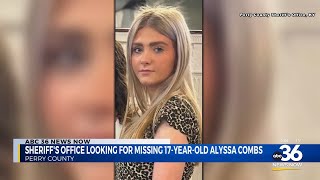 Sheriff's office looking for missing 17-year-old Alyssa Combs Profile