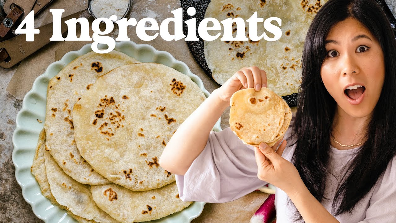 4 Ingredient TORTILLAS that are Better Than StoreBought YouTube