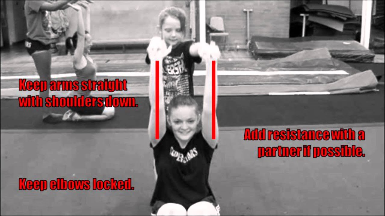 Cheerleading Conditioning Drills for better basic tumble Roundoffs and