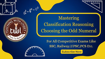 choosing the odd numeral in hindi | choosing the odd numeral pair or group |classification reasoning