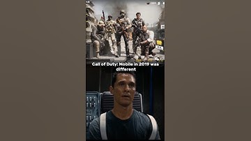 CODM IN 2019 WAS DIFFERENT #shorts