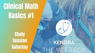 Veterinary Clinical Math Basics #1 by Kendra the Vet Tech 5,730 views 3 years ago 10 minutes, 56 seconds