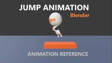 Jump Animation with body mechanics - Polished [Blender]