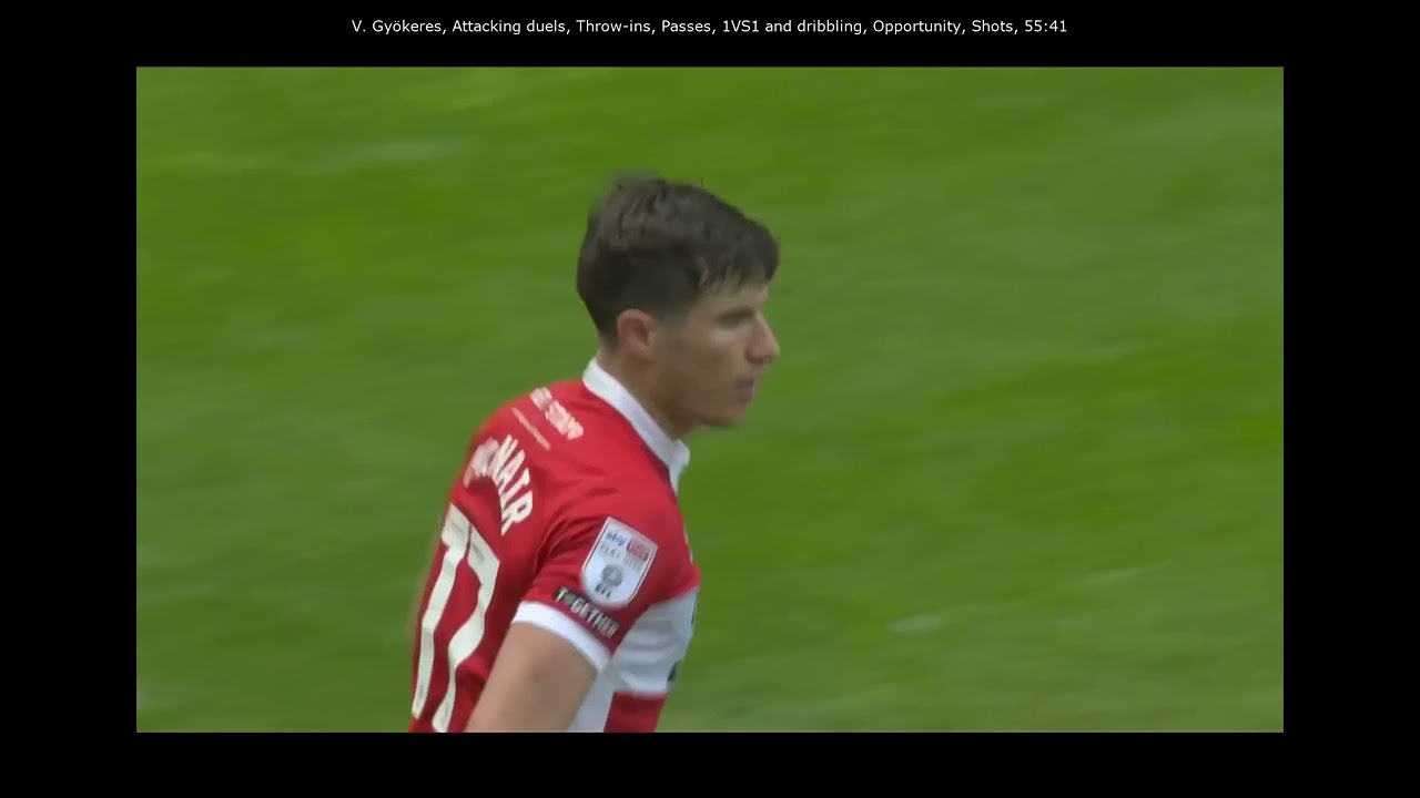 Viktor Gyökeres |  Coventry City vs Middlesbrough 2023-05-14 Match Highlight | Every Touch