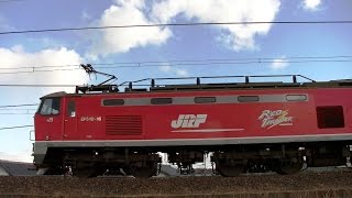 レッドサンダーEF510-16牽引高速貨物B3097レ 広島→新潟 信越本線