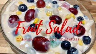 Fruit Salad | Panlasang Pinoy