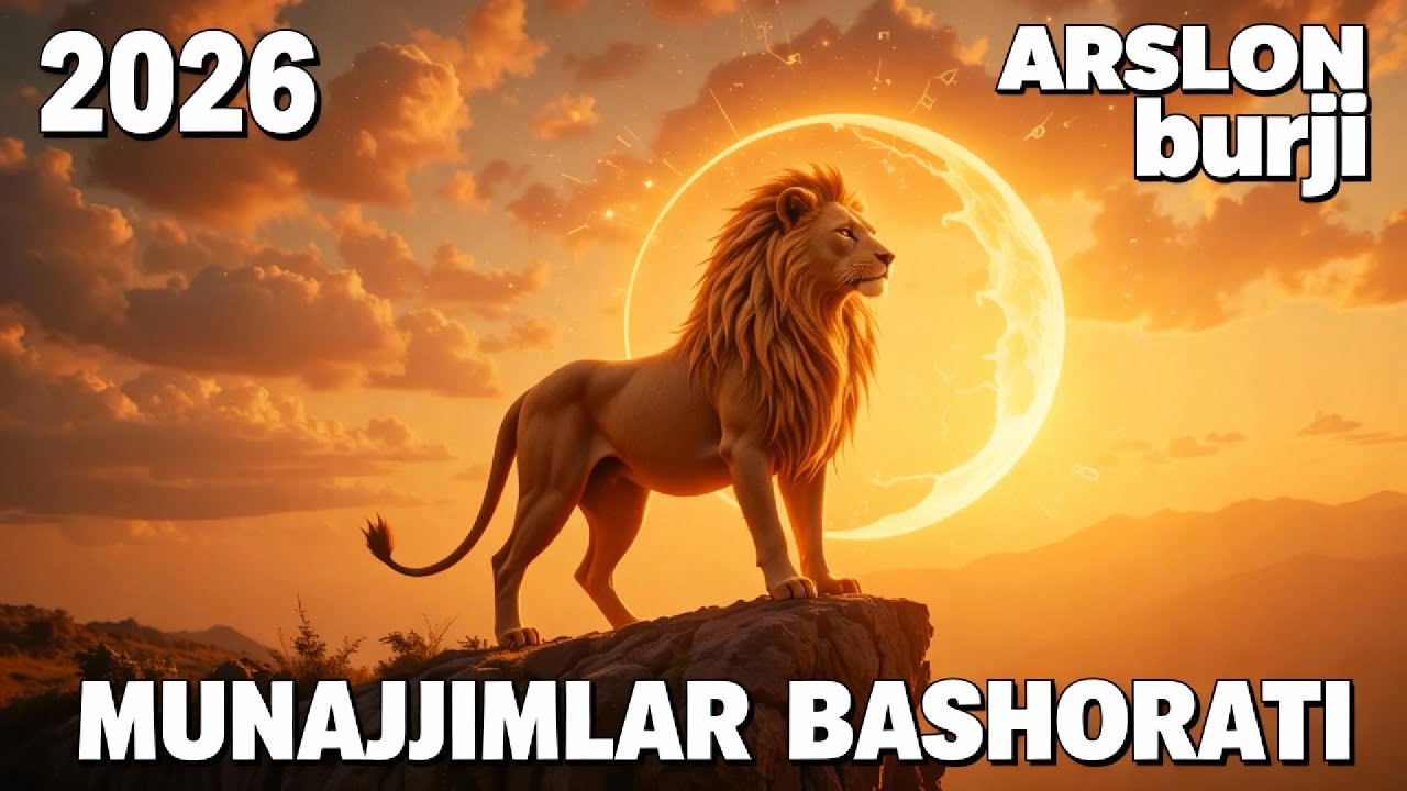 Arslon burji 2026 yil munajjimlar bashorati – katta o‘zgarishlar yili