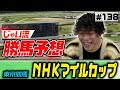 #138【３歳マイル王決定戦】NHKマイルカップでのじゃいの思考【勝ち馬予想】