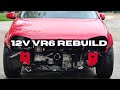 MK4 GTI 12v VR6 Engine Rebuild in 15 minutes