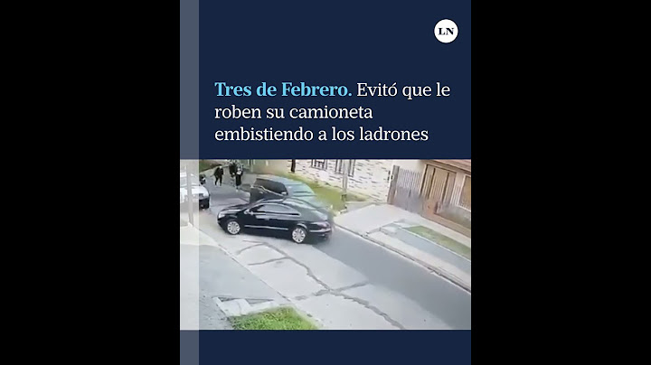 Un conductor evitó que seis ladrones le robaran su camioneta al embestir el auto de los delincuentes