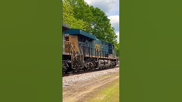 CSX Spirit Of Birmingham Caught On Camera In Newberry SC Today! #subscribe #trains #video #heritage