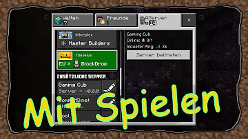 Kann man Minecraft Pocket Edition zusammen spielen?