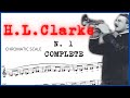 Hl clarke trumpet studies n1  chromatic scale