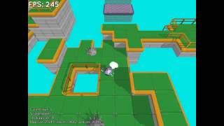 3D platformer development #4 - different tile types, props
