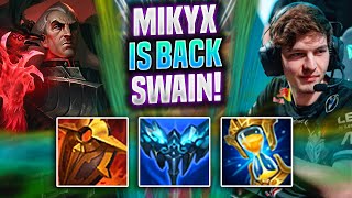 MIKYX SWAIN IS BACK SUPPORT! - Mikyx Plays Swain Support vs Thresh! | Preseason 2022