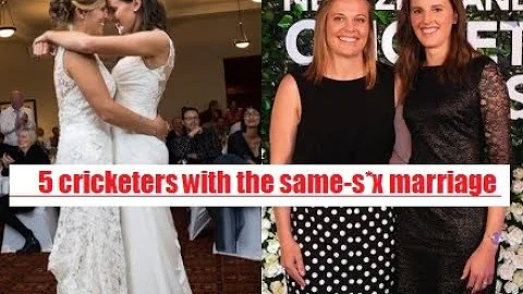 5 cricketers with the same-s*x marriage