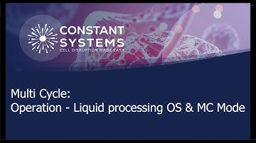 MC Operation: Liquid processing OS & MC Mode