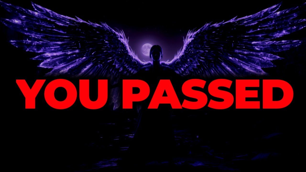 God's chosen ones you passed god is funding your life from now on