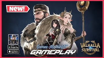 VALHALLA SURVIVAL Gameplay (Android/IOS) #gamesmobile #valhallasurvival 